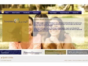 Leaders Insurance Company Abu Dhabi Website